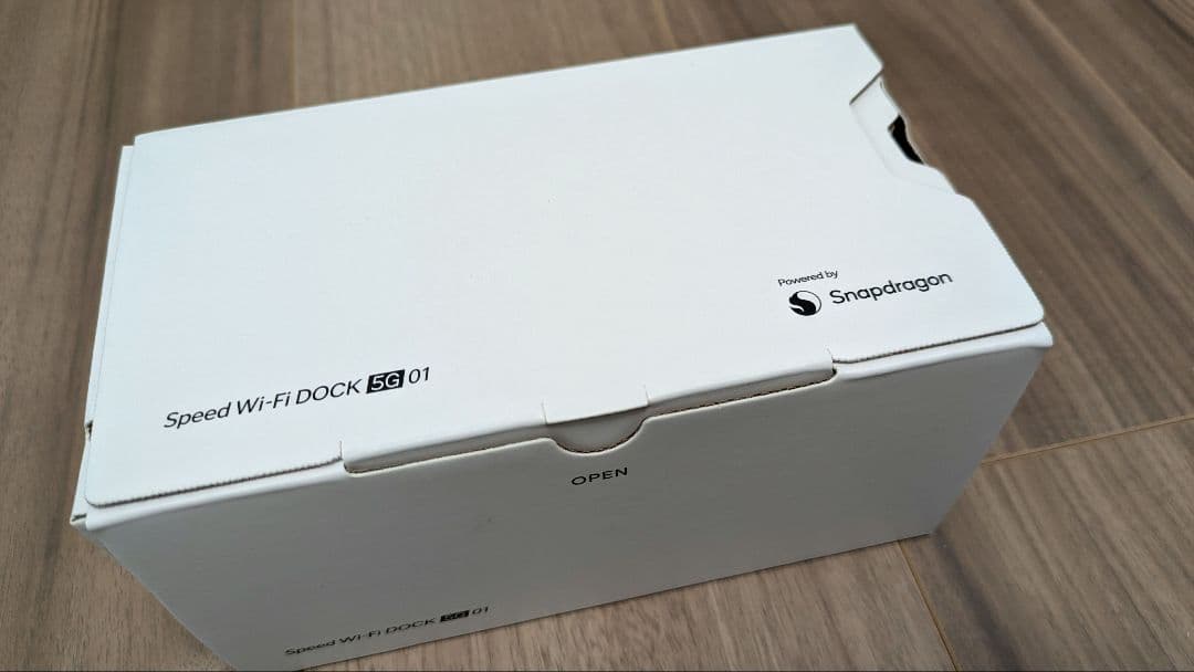 Speed Wi-Fi DOCK 5G 01 ブラック CPS01