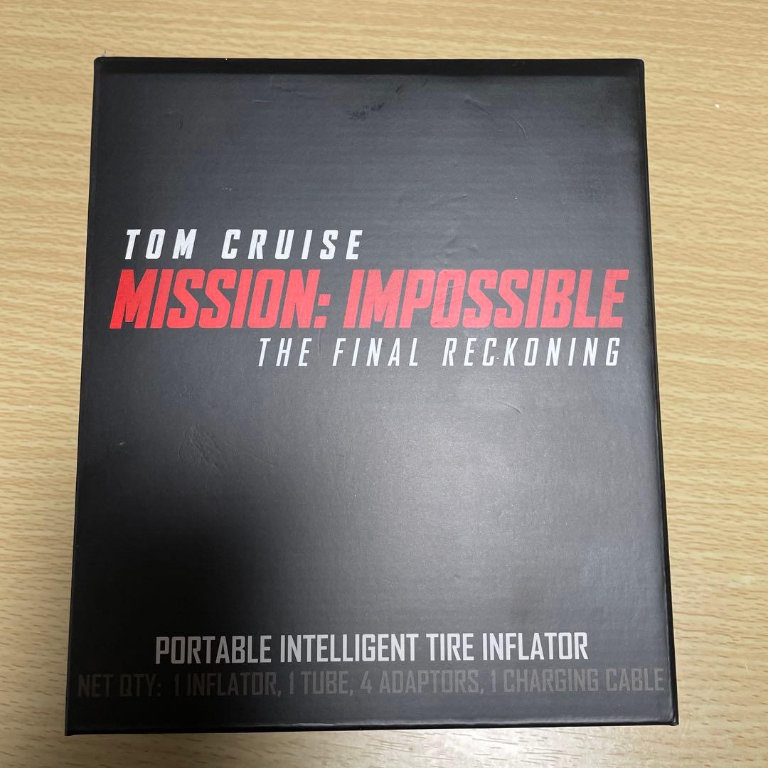 トム・クルーズ ミッションインポッシブル ポータブル電動空気入れ