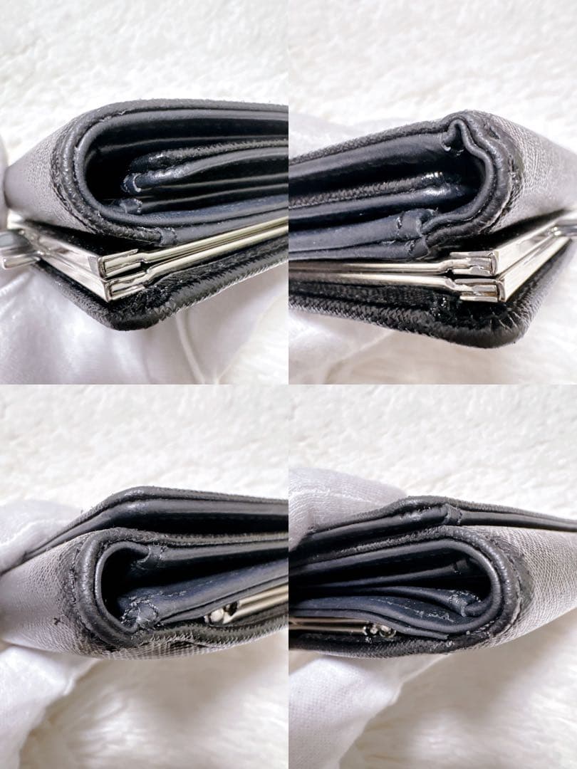 ♡希少♡ヴィヴィアンウエストウッド ディアマンテ ハート がま口 三つ折り財布