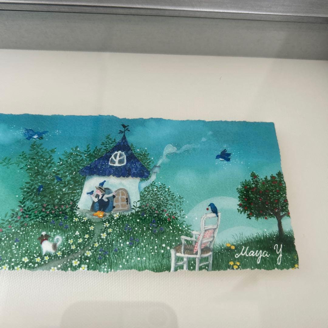 横山真弥　青い鳥の来る所　アーカバイル・プリント