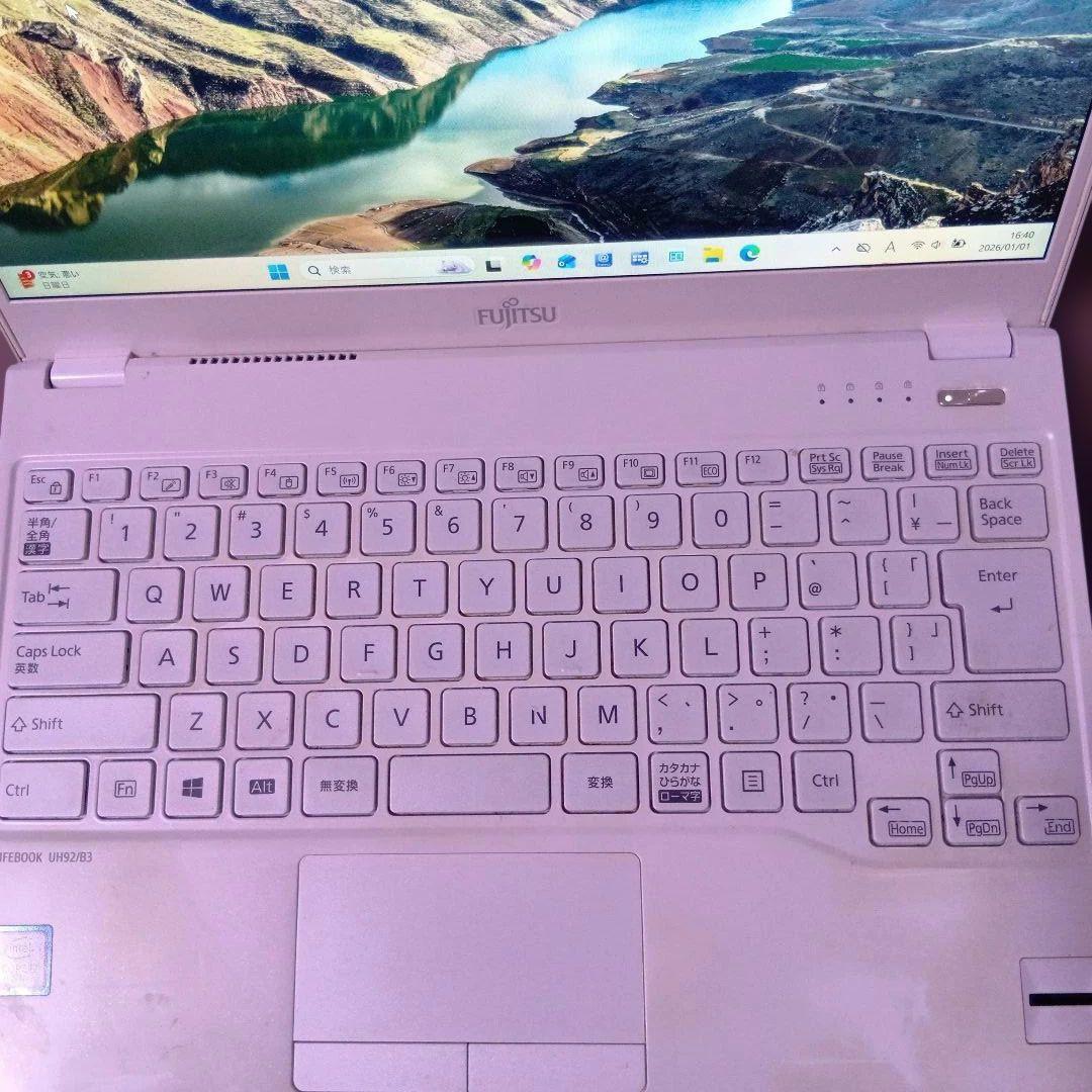 Y① 富士通　ＦＭＶＵ92B3WZ　UH92/B3