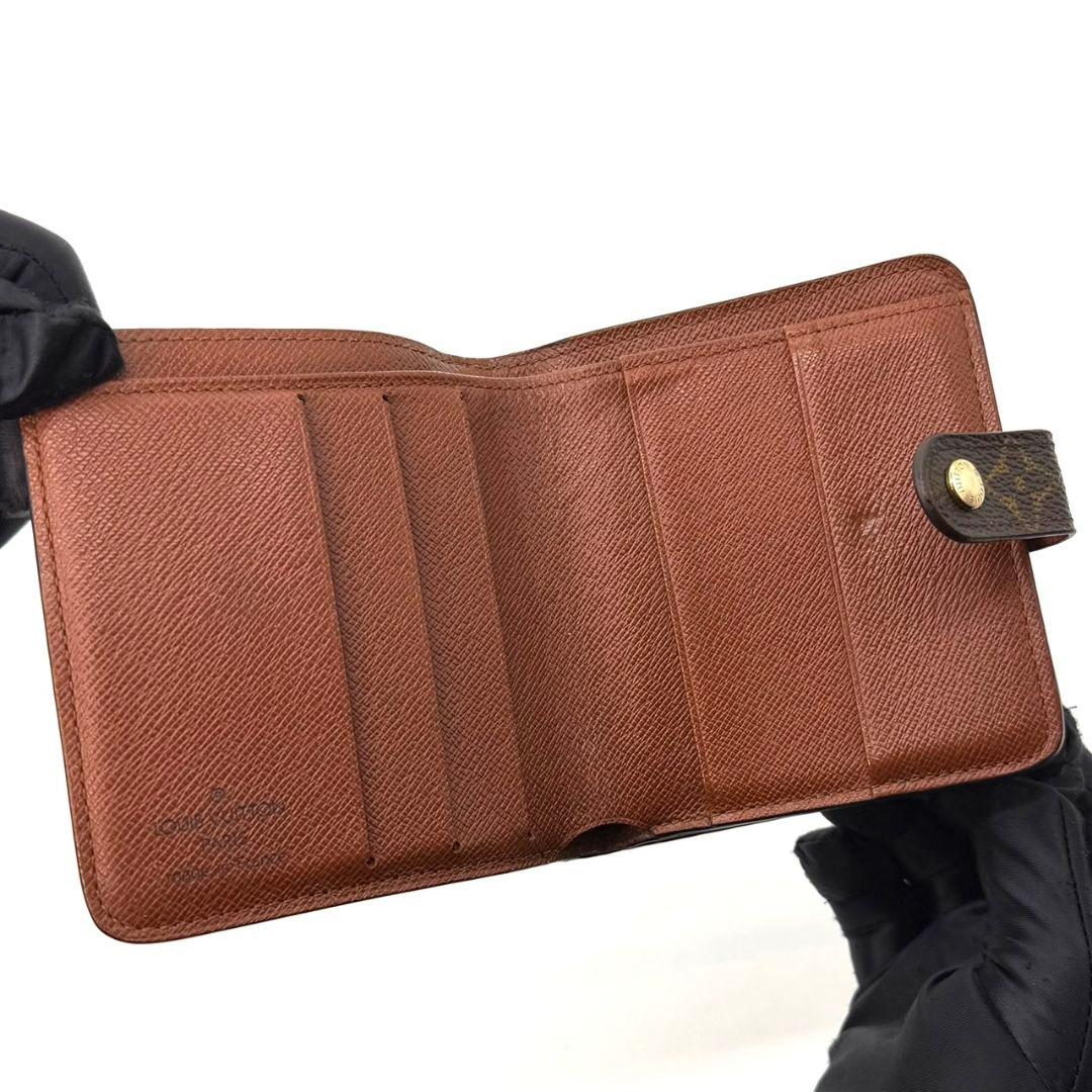 ルイヴィトン モノグラム コンパクトジップ 財布 二つ折り ラウンドファスナー