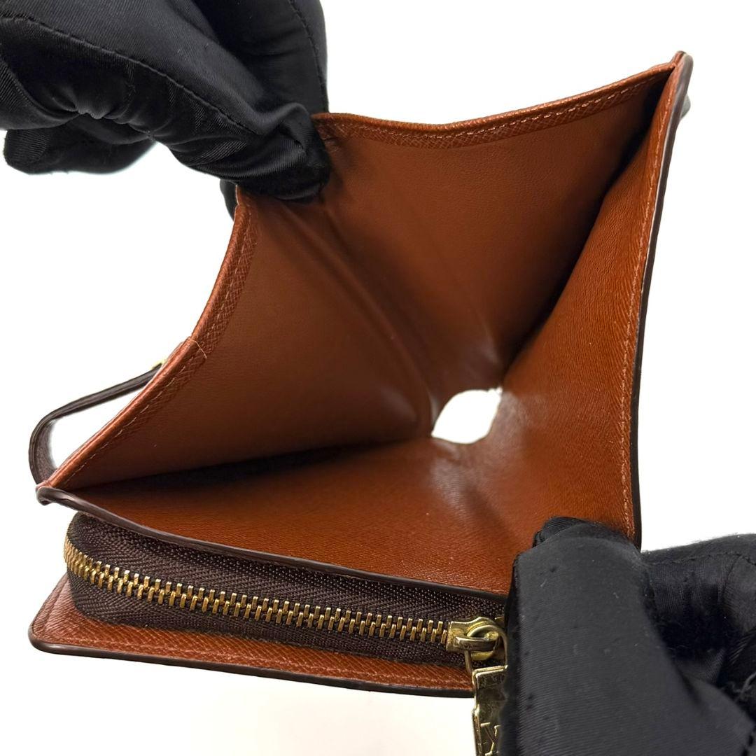 ルイヴィトン モノグラム コンパクトジップ 財布 二つ折り ラウンドファスナー