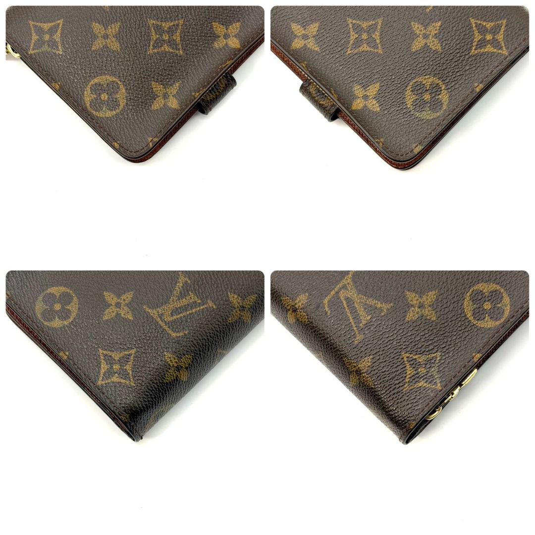 ルイヴィトン モノグラム コンパクトジップ 財布 二つ折り ラウンドファスナー