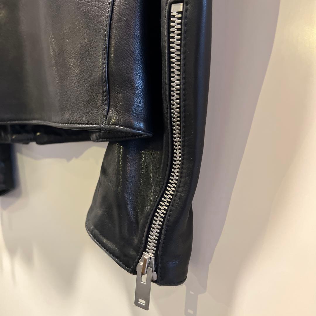 メゾンマルジェラ ハの字ライダース 18ss 5-ZIP JACKET 44