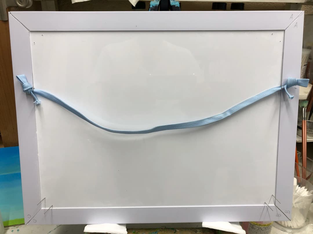 ウォーキングピエロ　アルルカン　絵画　油絵　絵　アート　インテリア　額入り