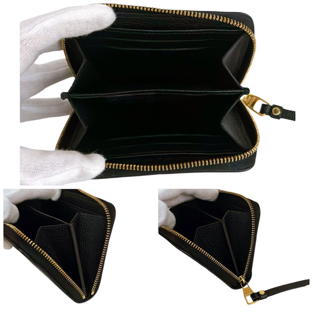 本日限定価格‼️ ルイヴィトン　アンプラント　ノワール　ジッピー　パース