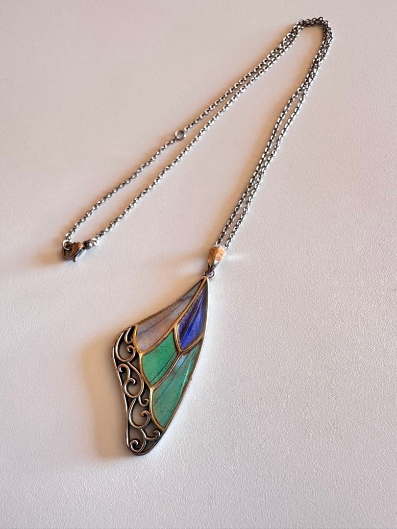 オウン・ピー Psyche シルバー925 蝶の羽ペンダント