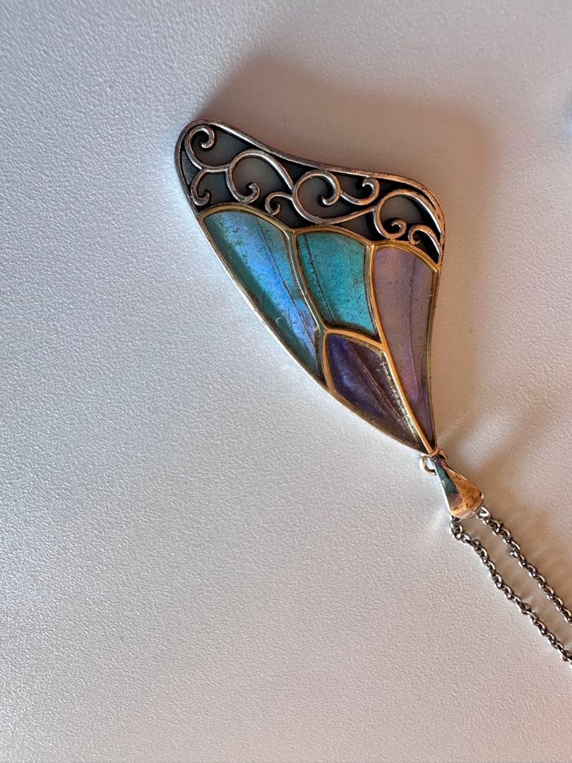 オウン・ピー Psyche シルバー925 蝶の羽ペンダント