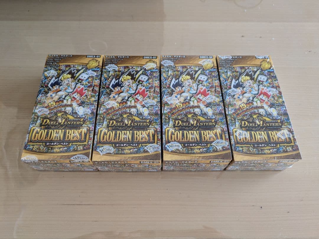 デュエルマスターズ　DMEX-01　ゴールデンベスト　4BOX　未開封