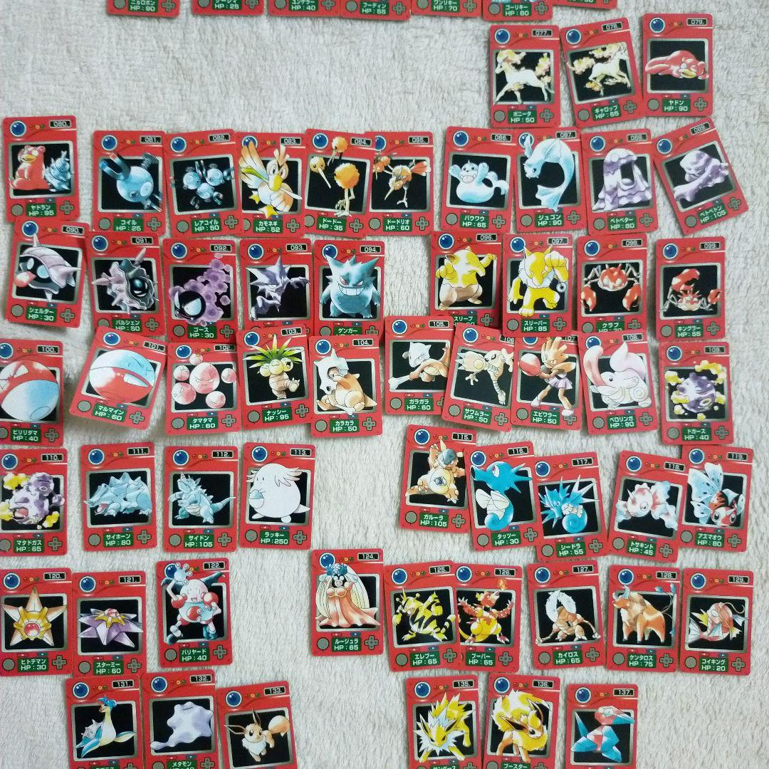 【希少品】ピカチュウ等 ポケモン ミニカードダス まとめ売り カード