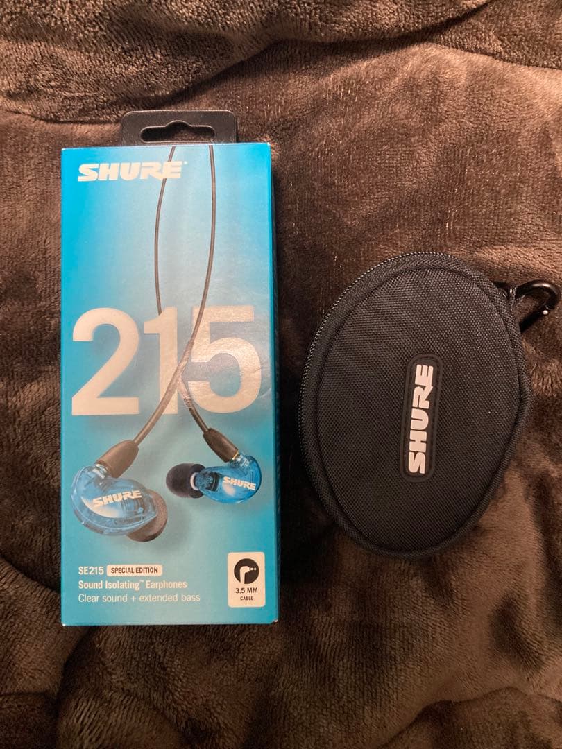 【美品】SHURE 215 スペシャル・エディション 有線イヤホン