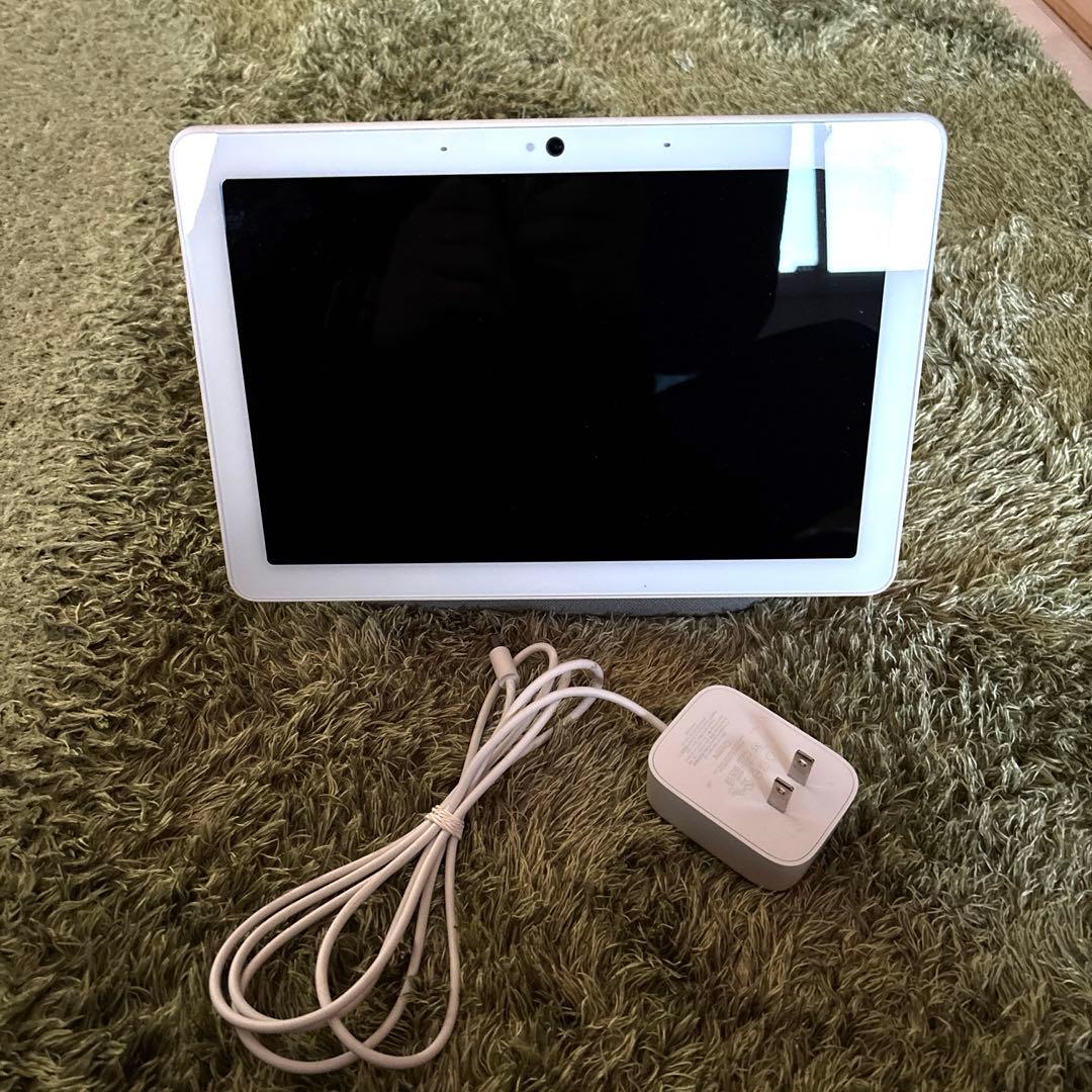 Google nest hub Max ディスプレイ本体 充電器付き