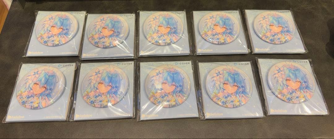 雪花ラミィ 缶バッジ ジューンブライド 10個セット