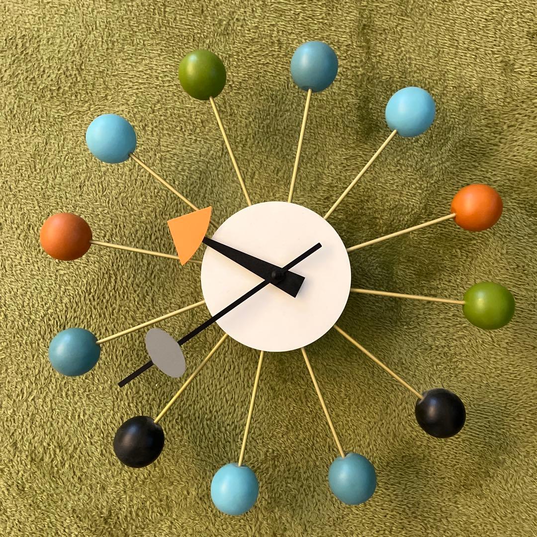 【正規品】ボールクロック　ジョージネルソン　ヴィトラ　壁掛け時計　ジャンク品扱い