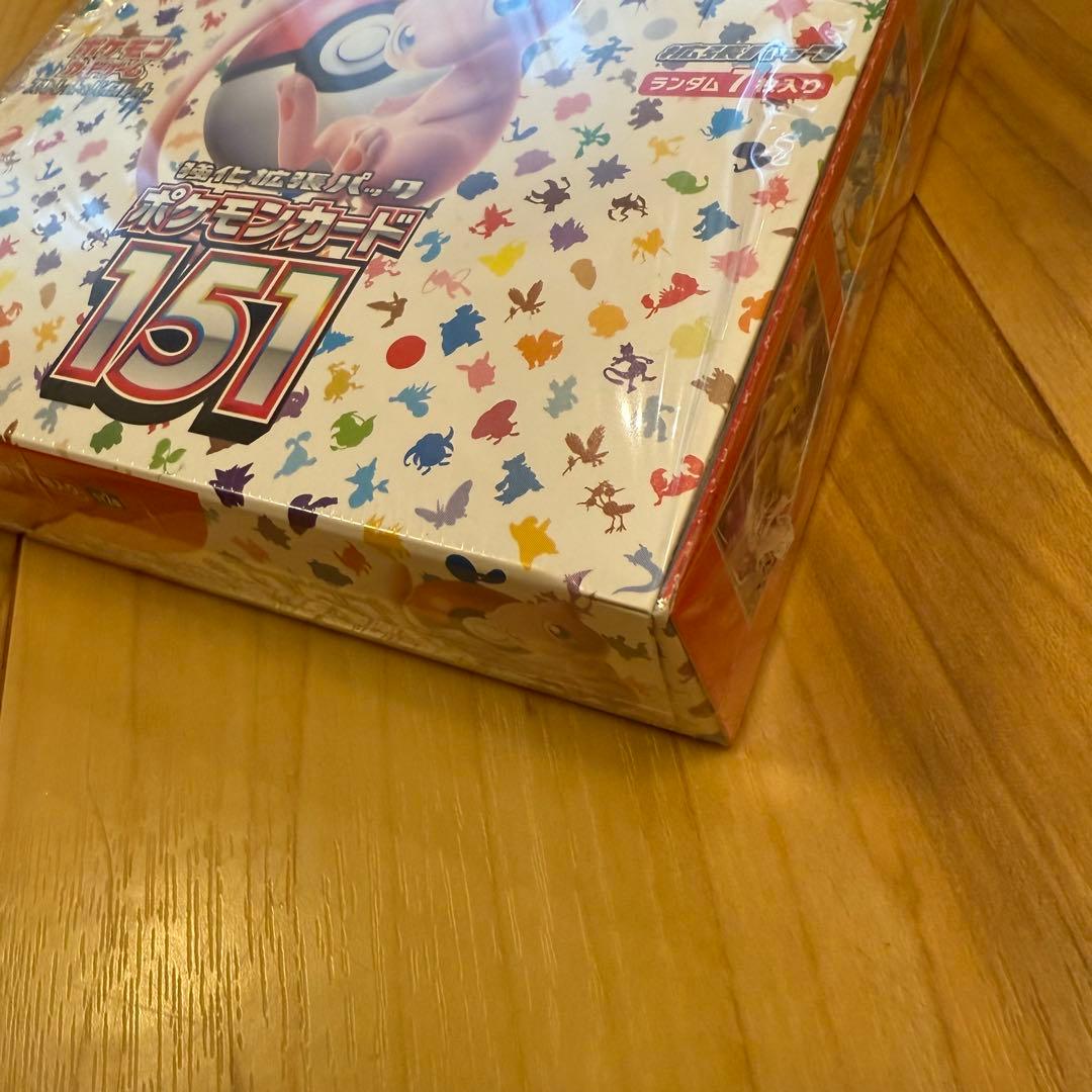 未開封 ポケモンカード 151 シュリンク付きBOX スカーレット&バイオレット