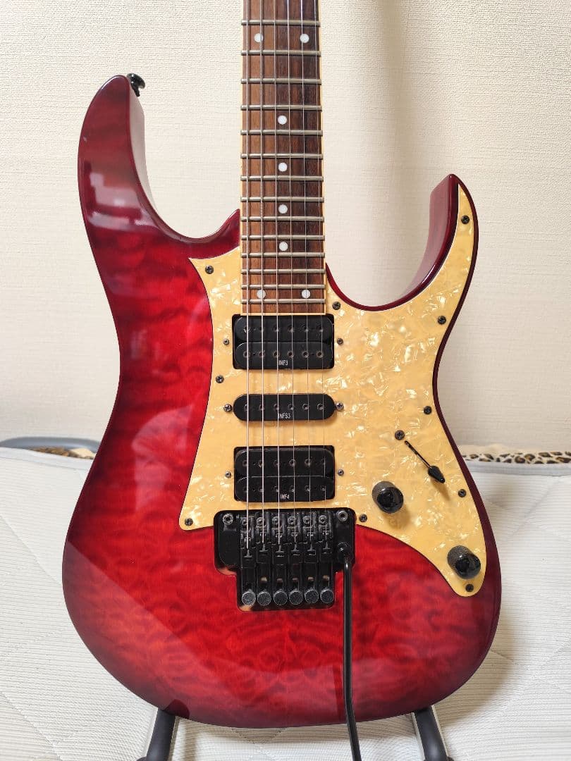 Ibanez RG350QMZ/専用ケース/極美品