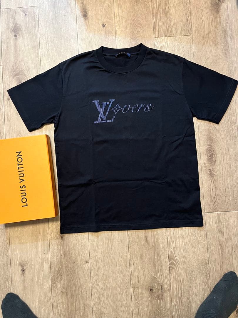 Louis Vuitton LVers Tシャツ ブラック