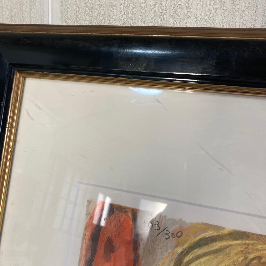 マイケルルー INTERIOR WIT RISING FISH 版画 リトグラフ