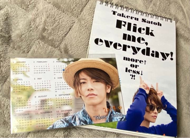 佐藤健 ほぼ日めくりカレンダー 2014 佐藤めくる ※特典付き
