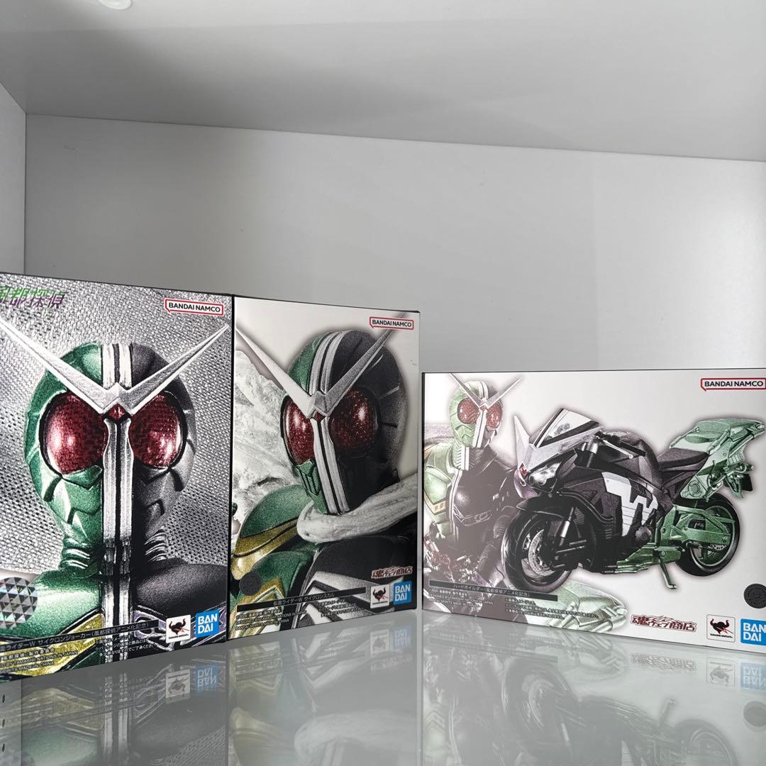 真骨彫製法 仮面ライダーW サイクロン ジョーカー スカル ハードボイルダー