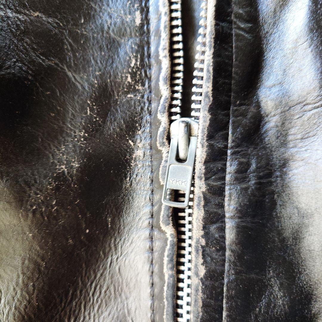 schott 641 ショットシングルライダースレザー アメリカ製 40