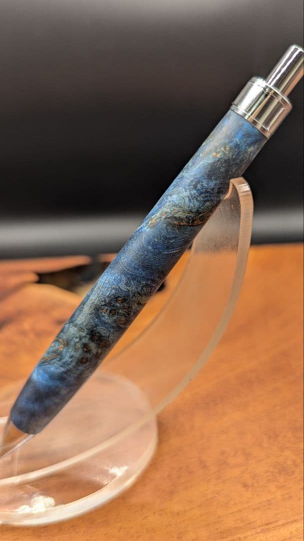 595スタビライズドウッドバーチバール　木軸シャーペン　ボールペン