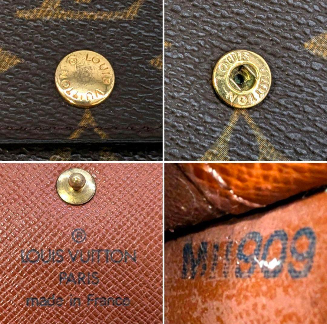 ルイヴィトン モノグラム ポルトモネ プラ ケース B14