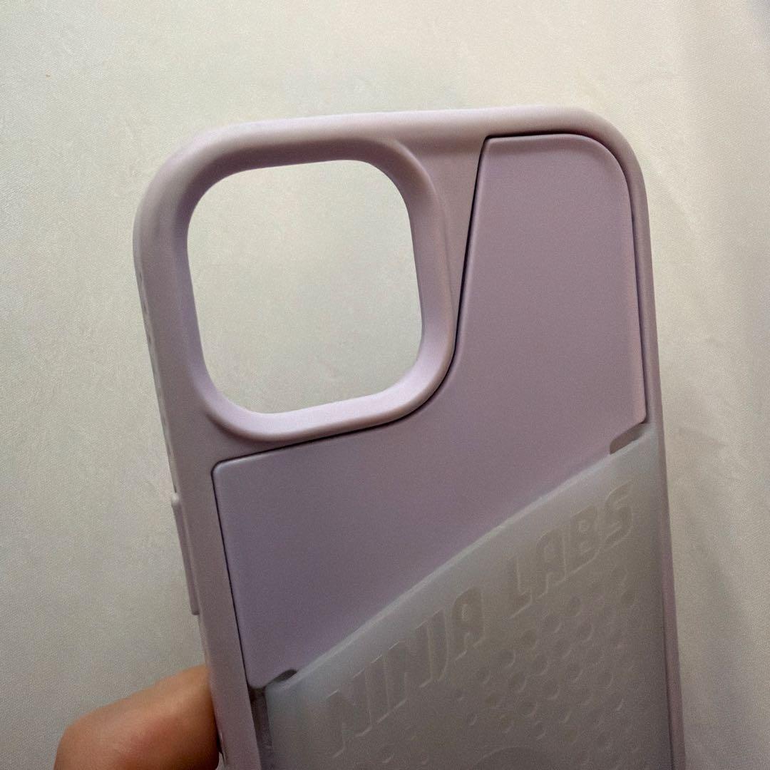 Ninja Labs iPhone15ケース　パープル