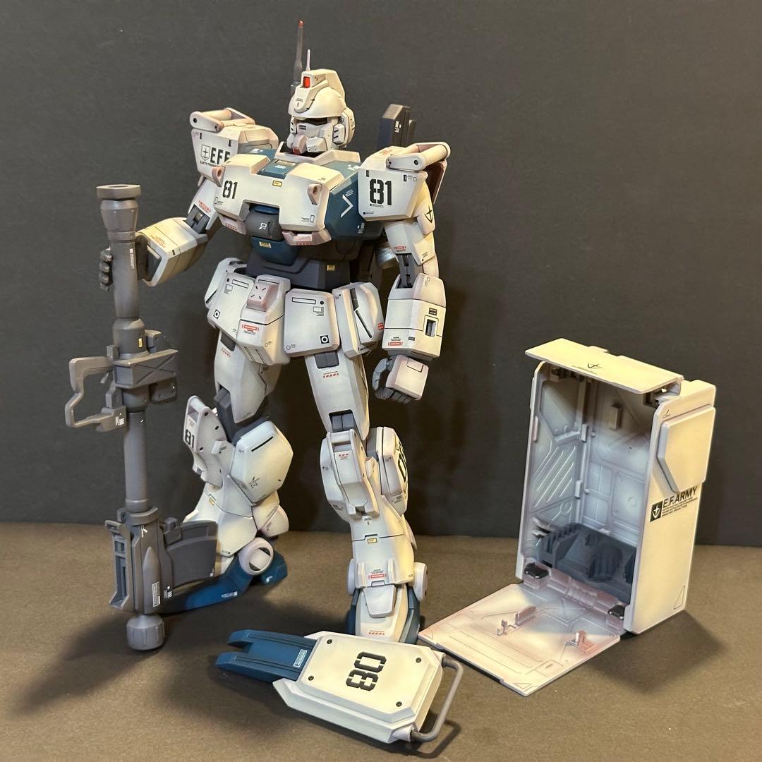 MG 1/100 RX-79[G] ガンダムEz-8塗装済 完成品