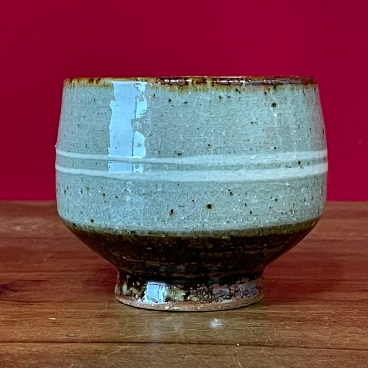 舩木研兒茶碗布志名舩木窯(布志名焼)民藝