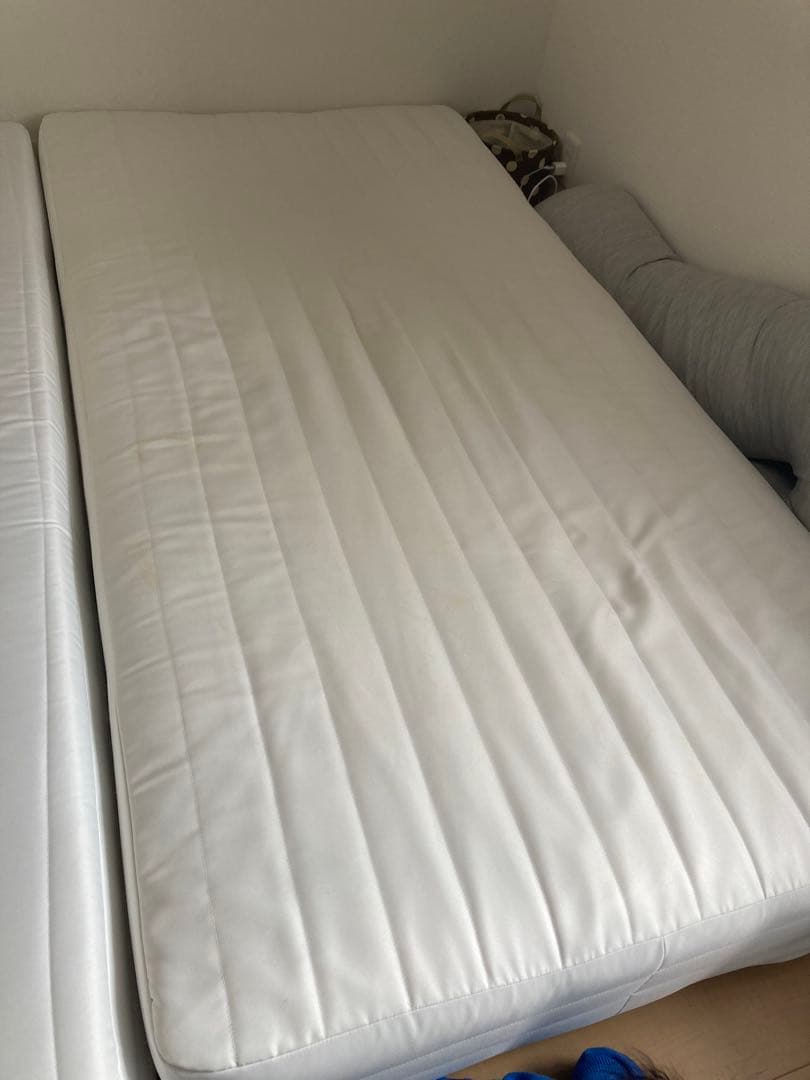 【無印】脚付マットレス・ポケットコイル・シングル(脚5cm)【送料無料】