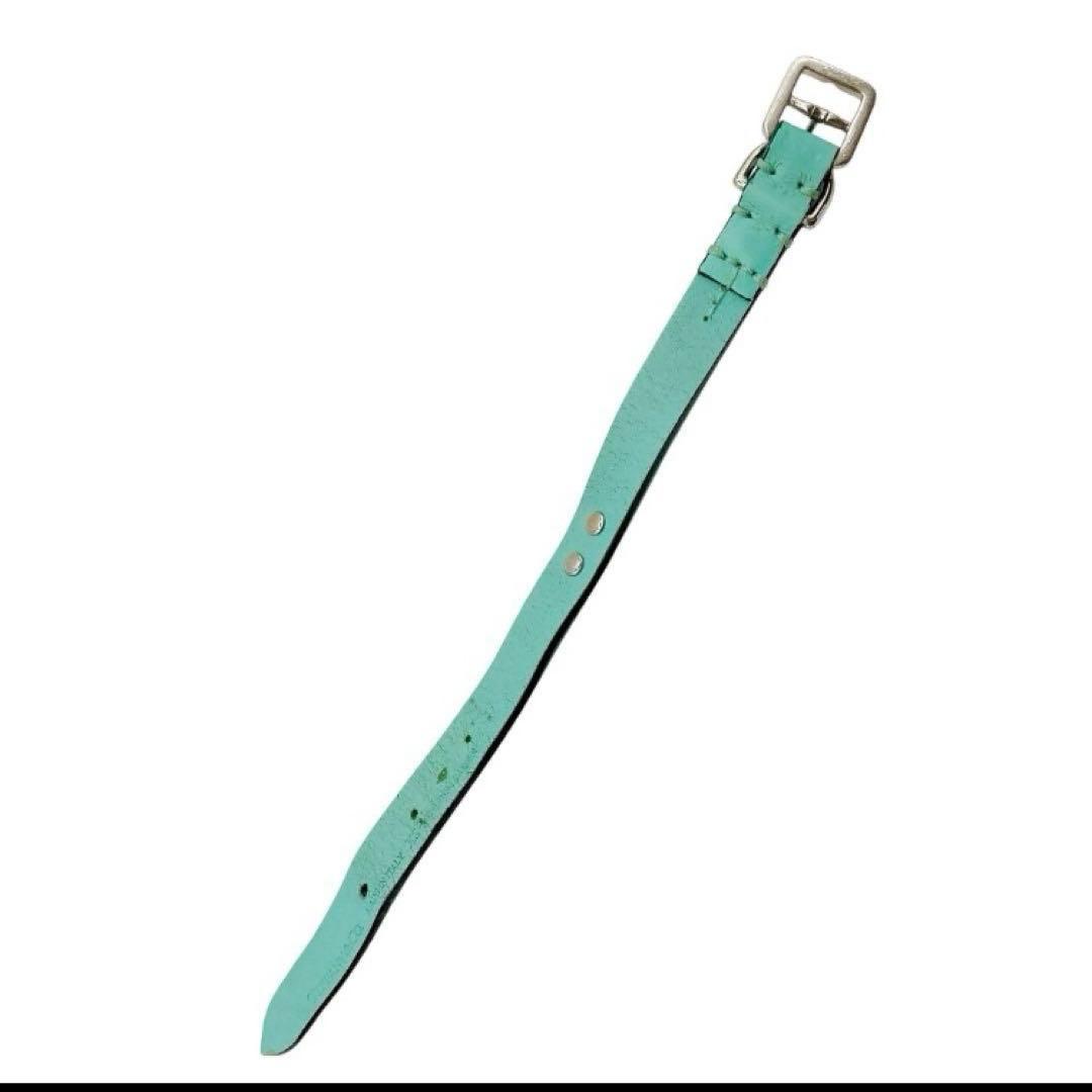 TIFFANY✨首輪　ティファニーブルー　XS 小型　ロゴプレート　付属品完備
