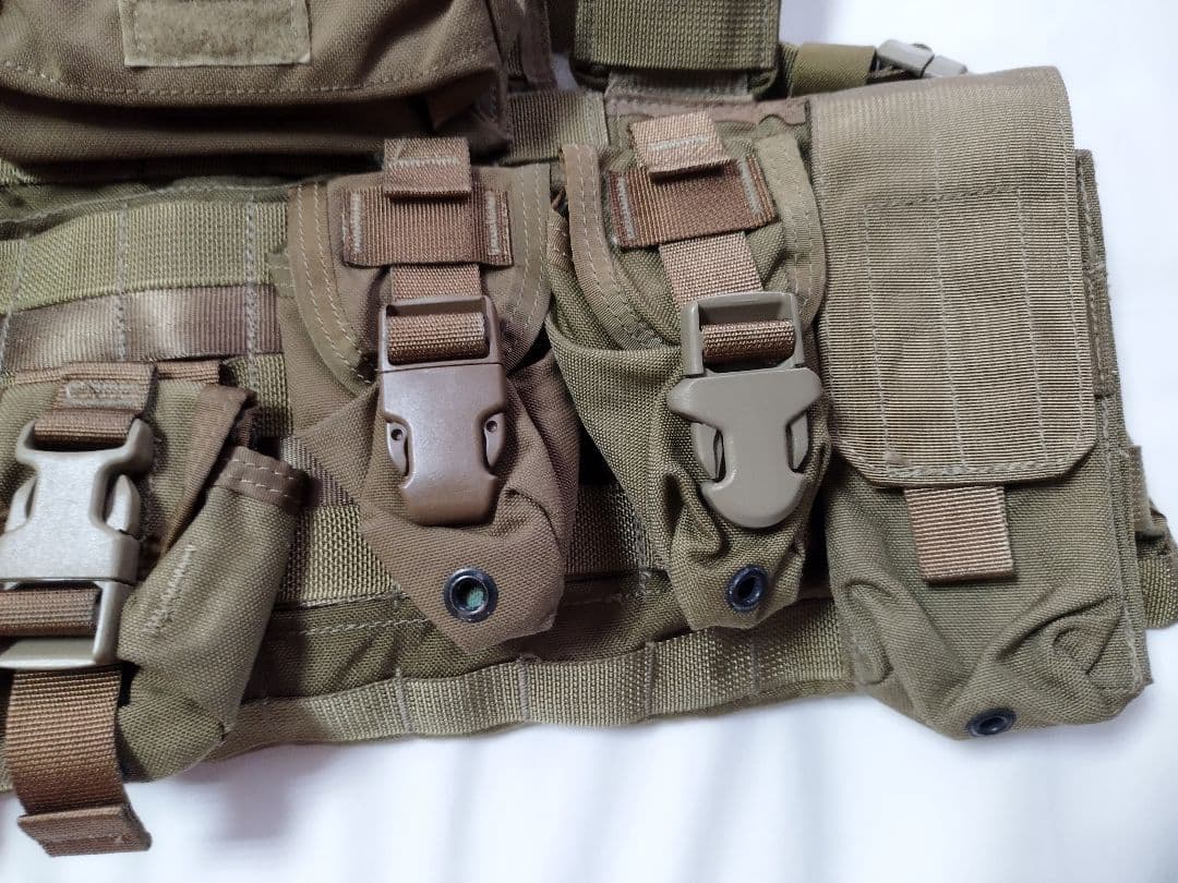 (P-7)USMC.ローデシアンリーコンベスト　米軍海兵隊実物　極美品