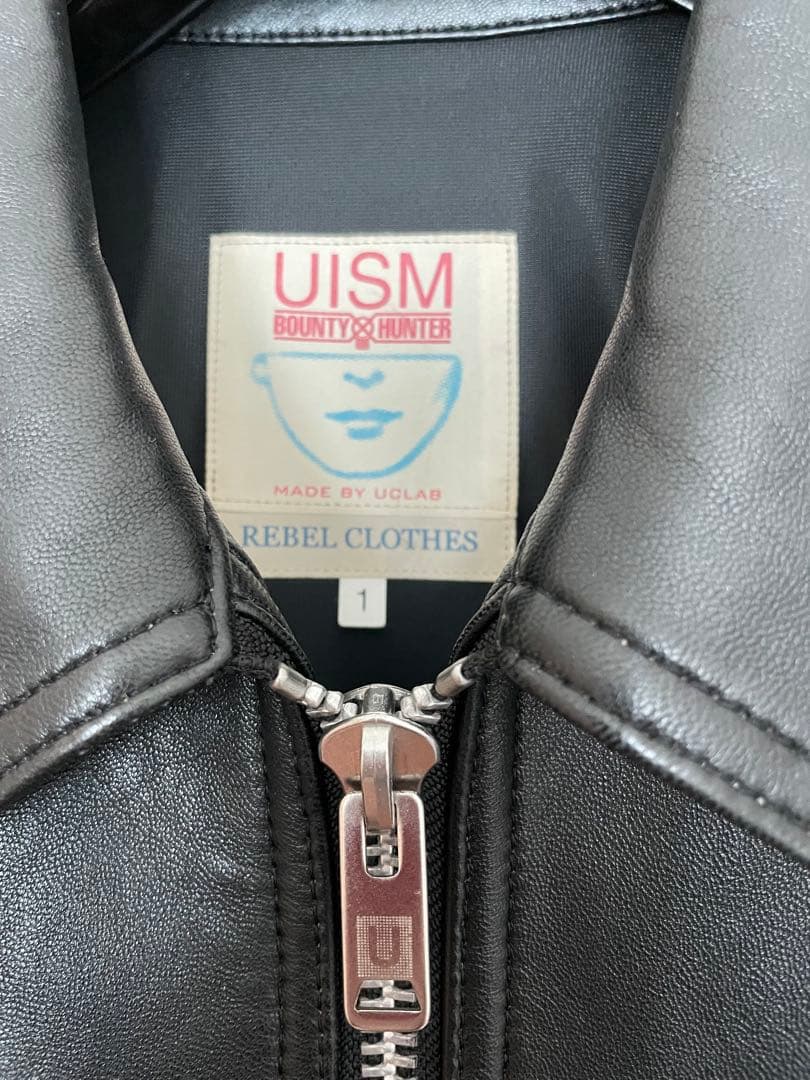 アンダーカバー✖︎バウンティハンター　シングルレザーライダース　サイズ1