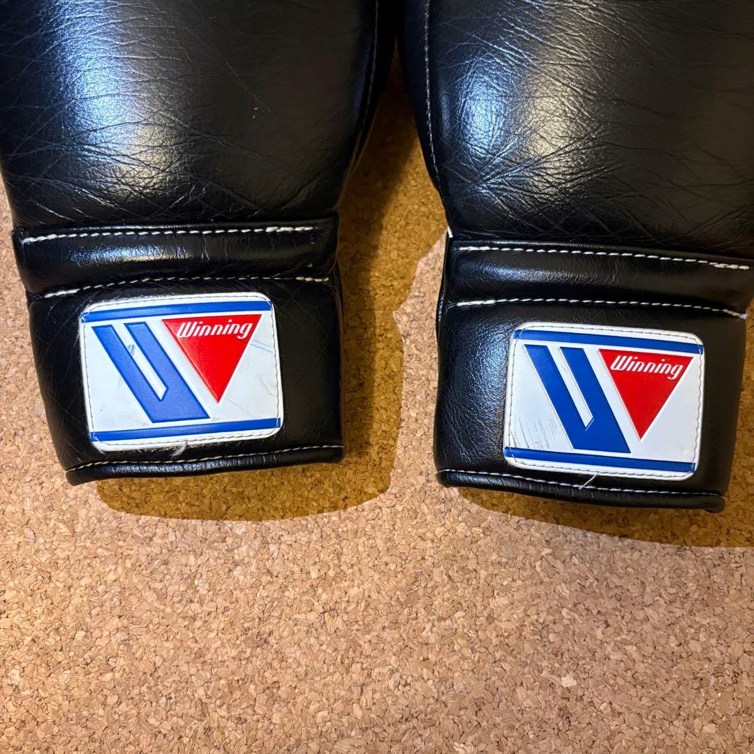 winning ボクシンググローブ ブラック 12oz