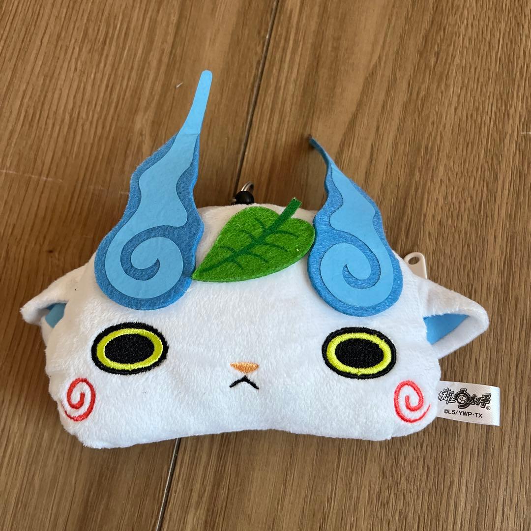 ぽ*様 ☆妖怪ウォッチ コマさん ぬいぐるみ パスケース☆