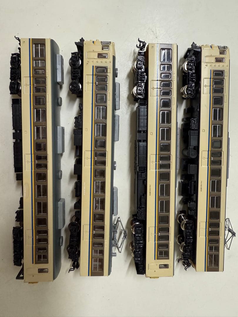 【訳あり】鉄コレ 113系3800番代2両×2セット（N化済・動力付）