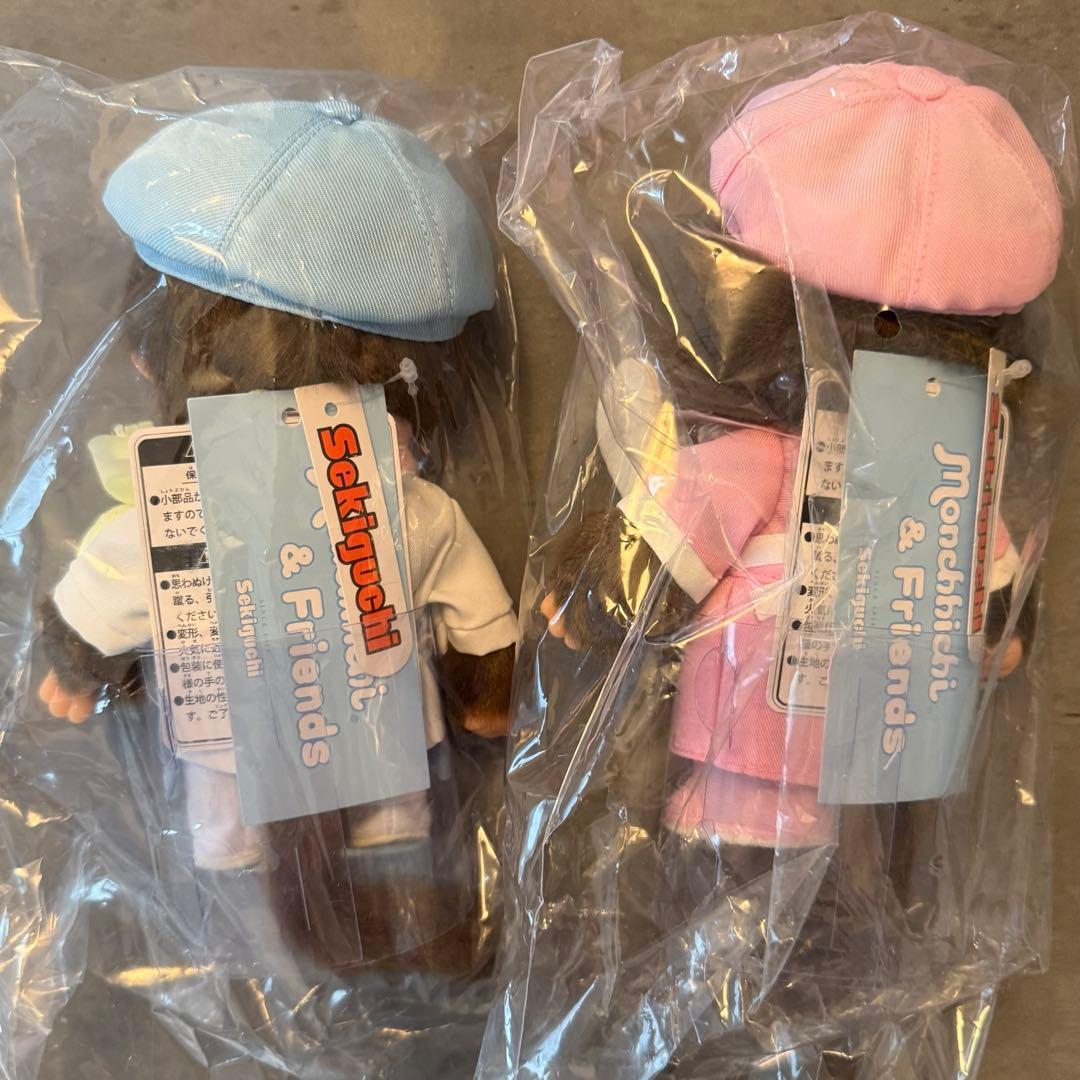 2026東京駅限定　パティスリー モンチッチ 男の子 女の子 2体　モンチッチ