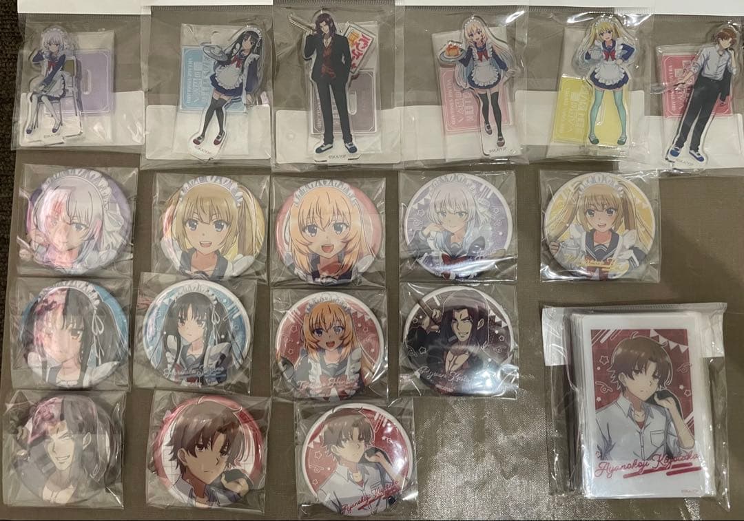 ようこそ実力至上主義の教室へ ビレッジバンガード限定グッズ