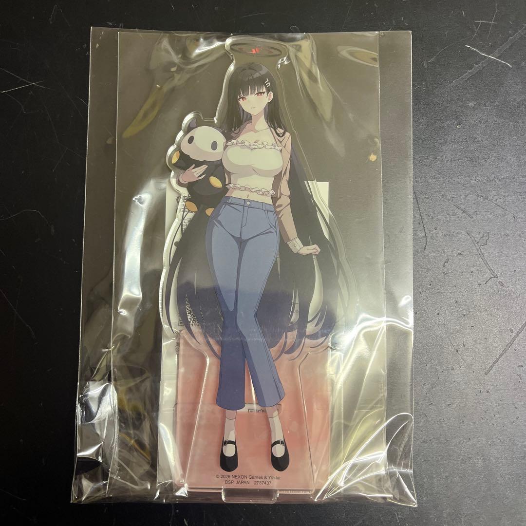 ブルーアーカイブ　スタンド付きビッグアクリルプレート　セミナー　調月リオ8個