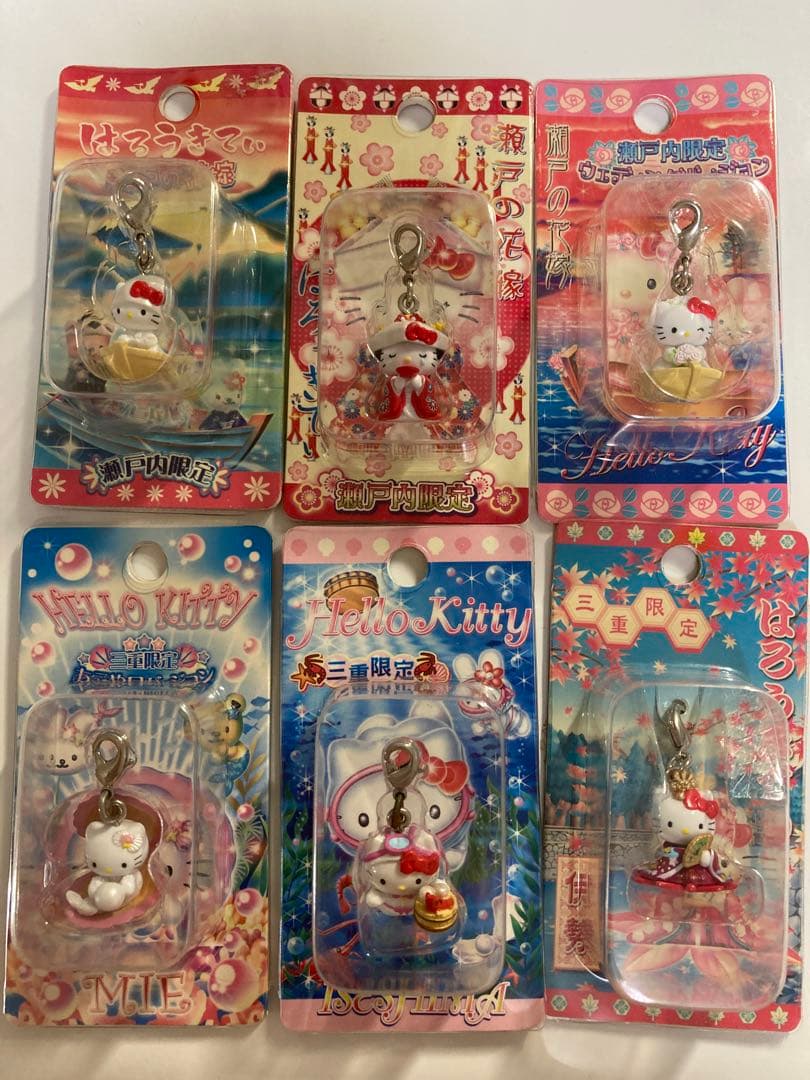 ご当地キティ ファスナーマスコット 瀬戸内 花嫁　ウエディング あこや貝　伊勢