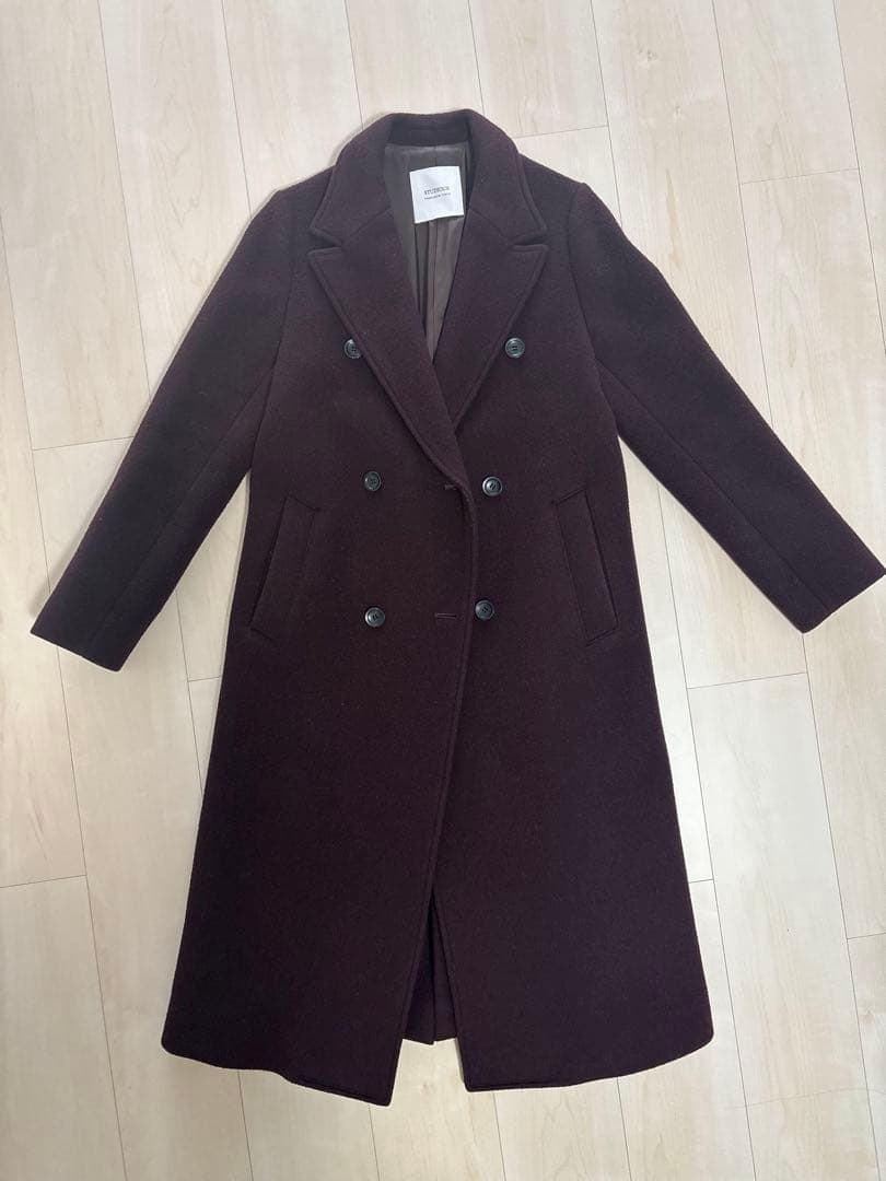 【STUDIOUS】ダブルブレストロングチェスターコート