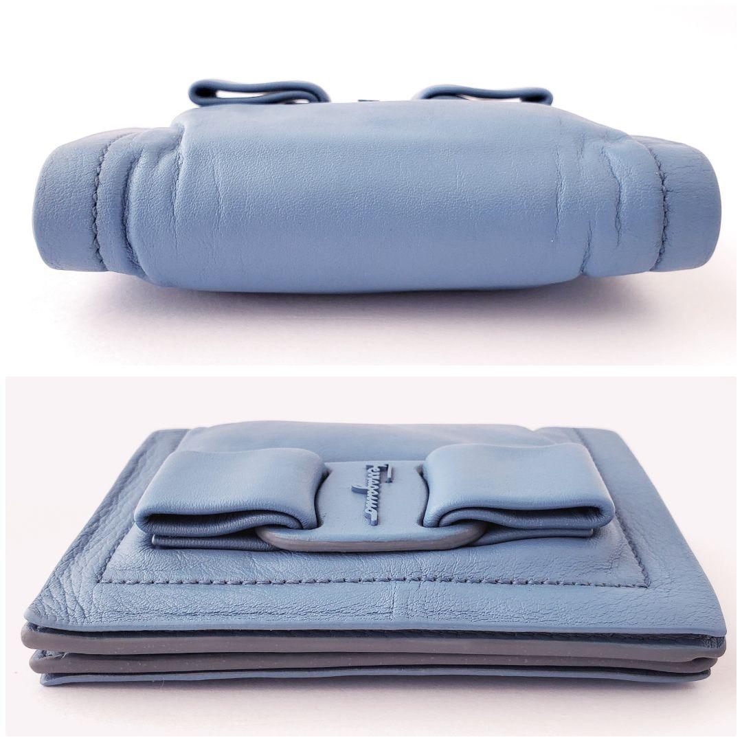 SALVATORE FERRAGAMO　2つ折り財布　VIVA BOW　ヴァラ