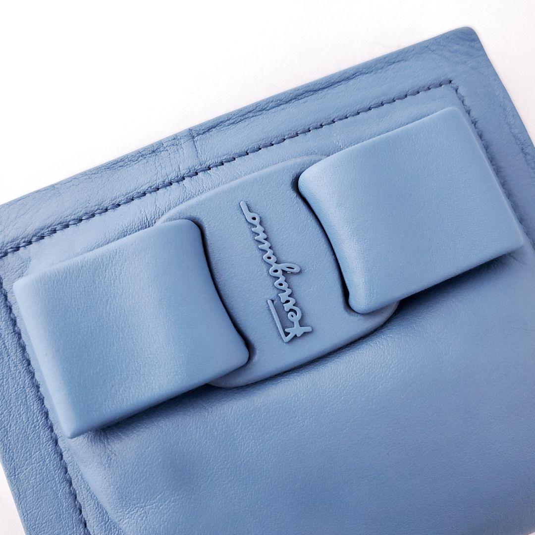 SALVATORE FERRAGAMO　2つ折り財布　VIVA BOW　ヴァラ
