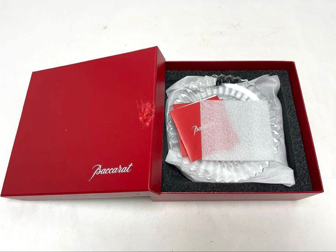 Baccarat バカラ クリスタルガラス プレート食器 新品／未使用