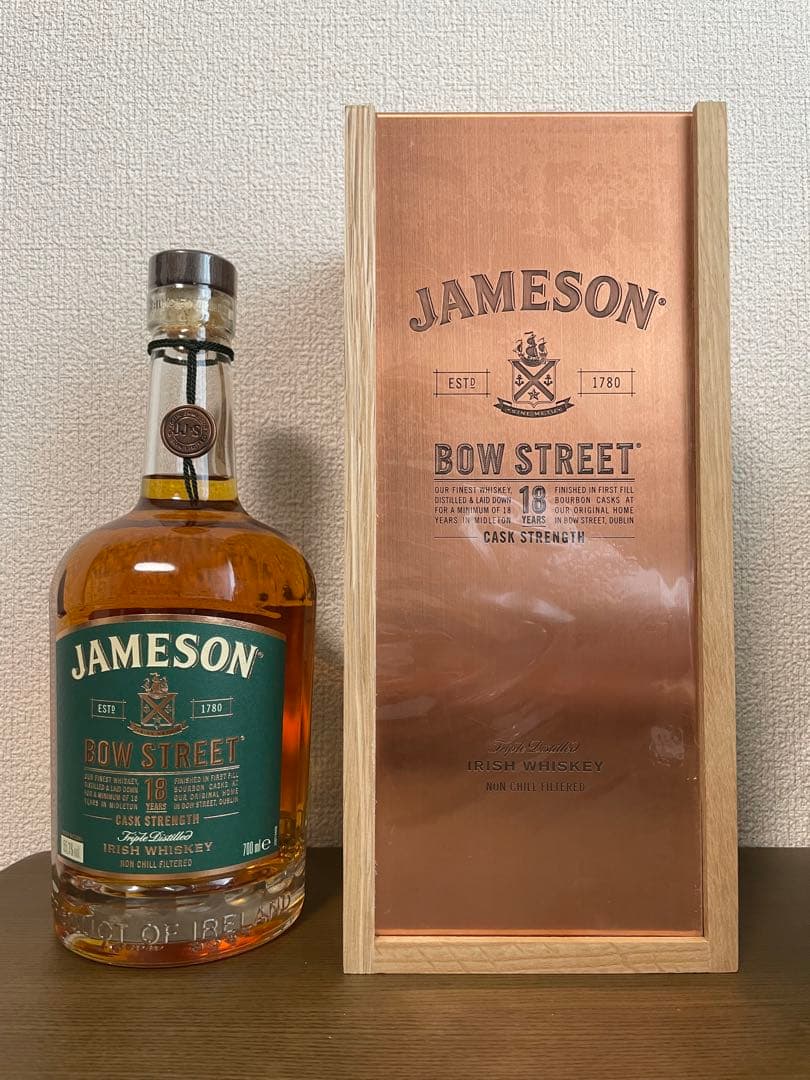 ジェムソン JAMESON ボウ・ストリート 18年 カスクストレングス