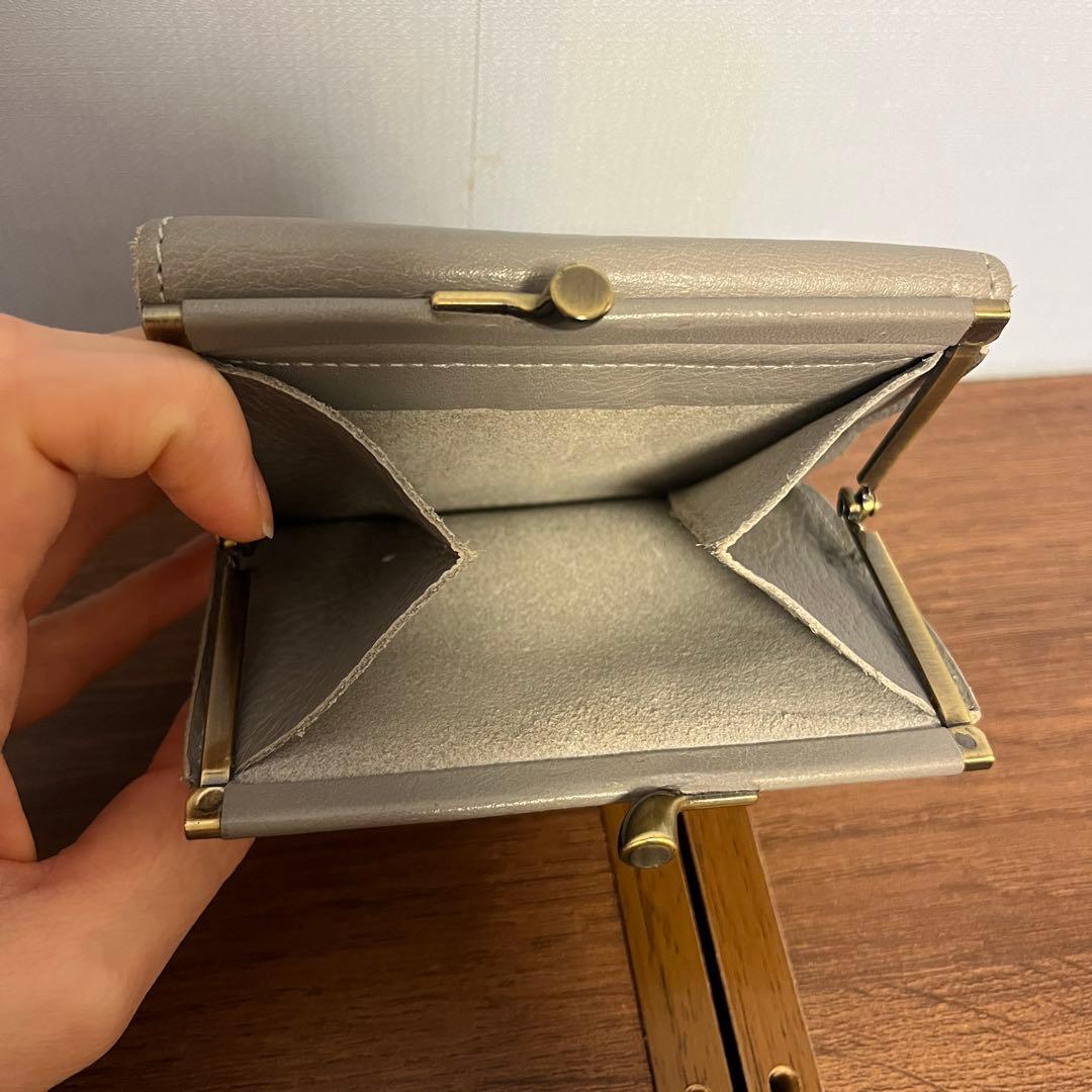 ILBISONTE 2020秋冬カラー　クレイグレー　二つ折り財布