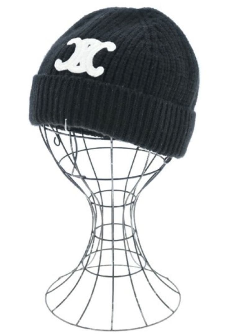 セリーヌ　トリオンフ　ニット帽　ビーニー