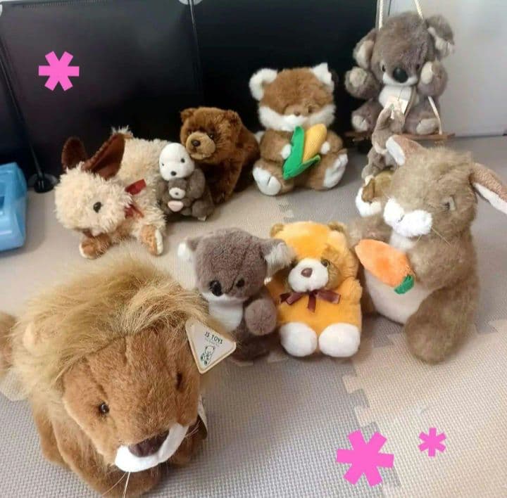 どうぶつセット　ぬいぐるみ